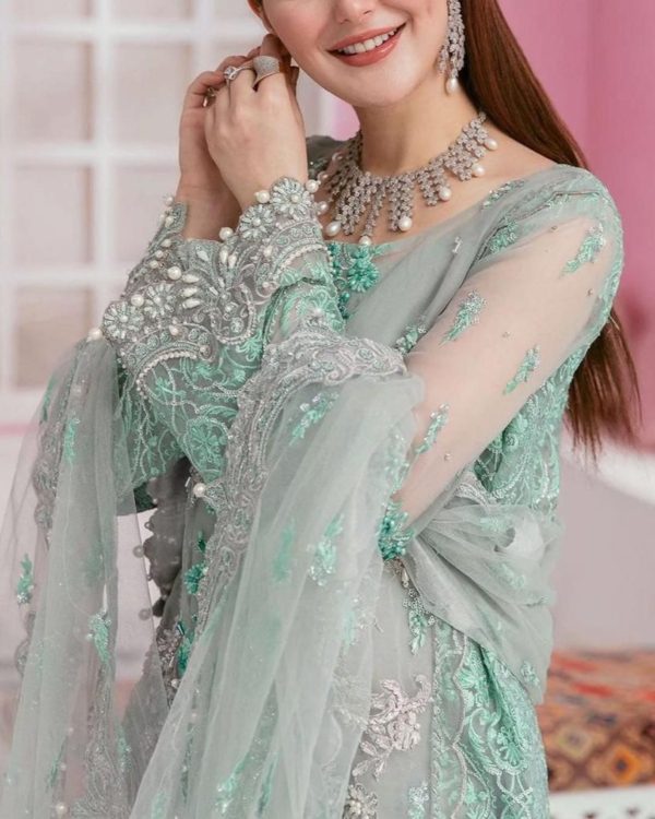 Organza Bridal Suit – 3PC | Luxury Collection 2025 - Image 3