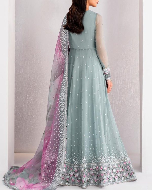 Embroidered Chiffon Maxi – 3PC | Premium Collection 2025 - Image 2