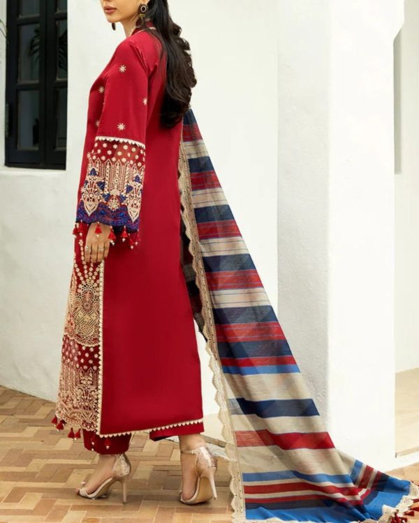 Embroidered Lawn Suit – 3PC | Summer Collection 2025 - Image 2