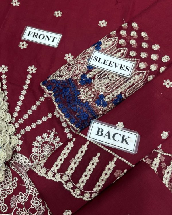 Embroidered Lawn Suit – 3PC | Summer Collection 2025 - Image 5