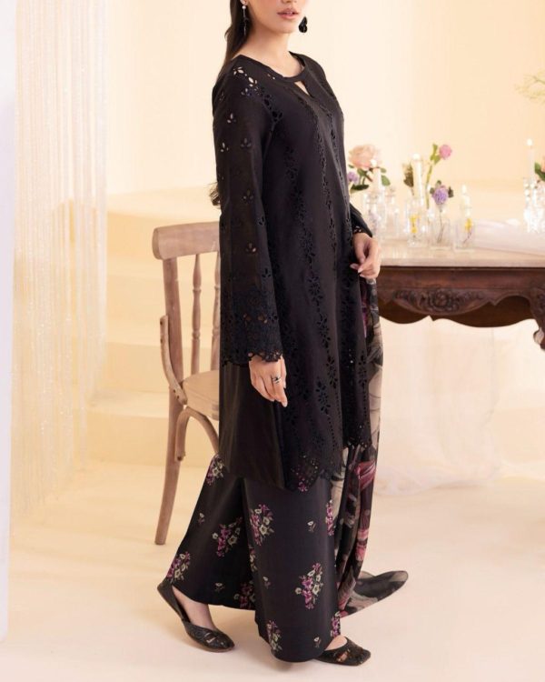 Chikan Kari Lawn Suit – 3PC | Summer Collection 2025 - Image 3
