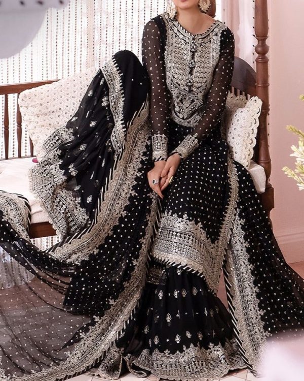 Luxury Chiffon Suit – 3PC | Chandani Collection 2025 - Image 5