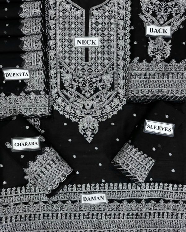 Luxury Chiffon Suit – 3PC | Chandani Collection 2025 - Image 10
