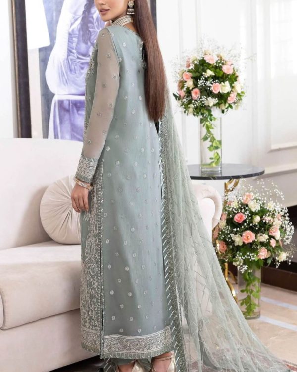 Luxury Chiffon Suit – 3PC | Embroidery Collection 2025 - Image 2