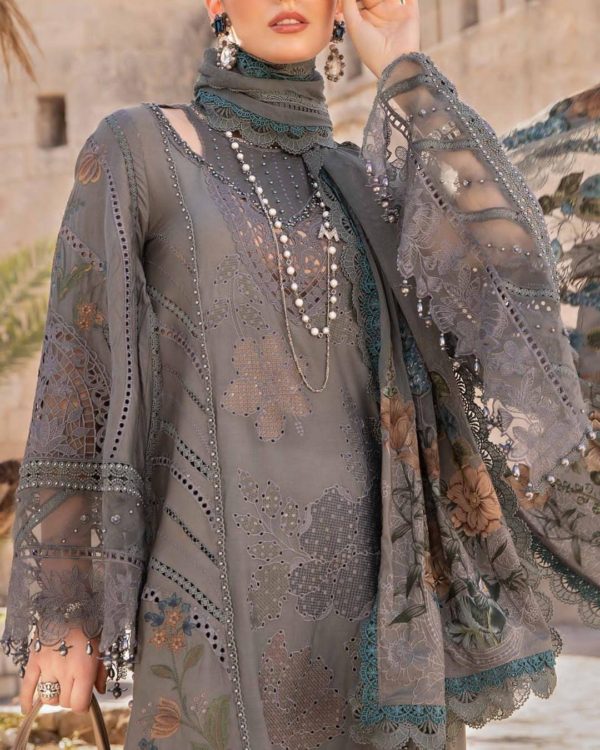 Luxury Lawn Suit – 3PC | Embroidery Collection 2025 - Image 3