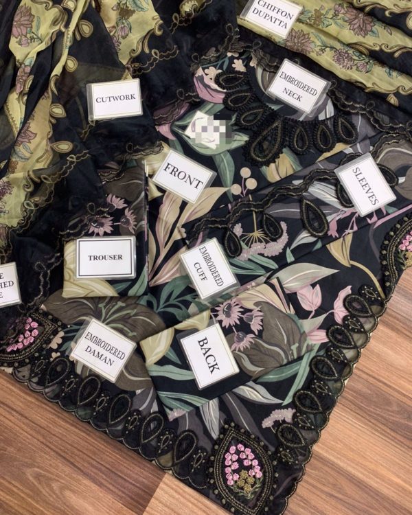 Luxury Lawn Suit – 3PC | 2025/26 Collection - Image 6