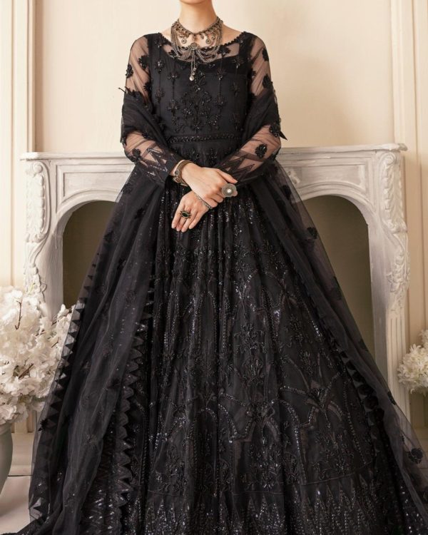 Black Beauty Maxi – 3PC | 2024–25 Collection - Image 2