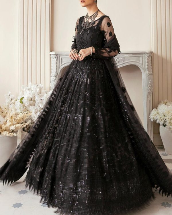 Black Beauty Maxi – 3PC | 2024–25 Collection - Image 3