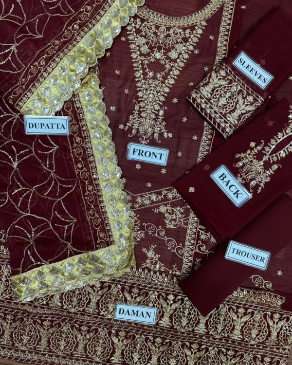 Chiffon Elegance – 3PC | Luxe Edit - Image 6