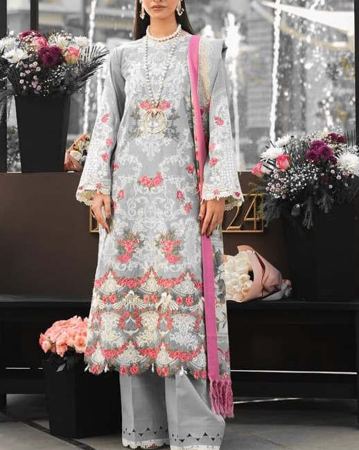Chiffon Elegance – 3PC | Luxe Edit