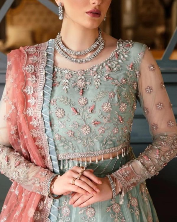 Mirha Bridal Maxi – 3PC | Bridal Collection - Image 4