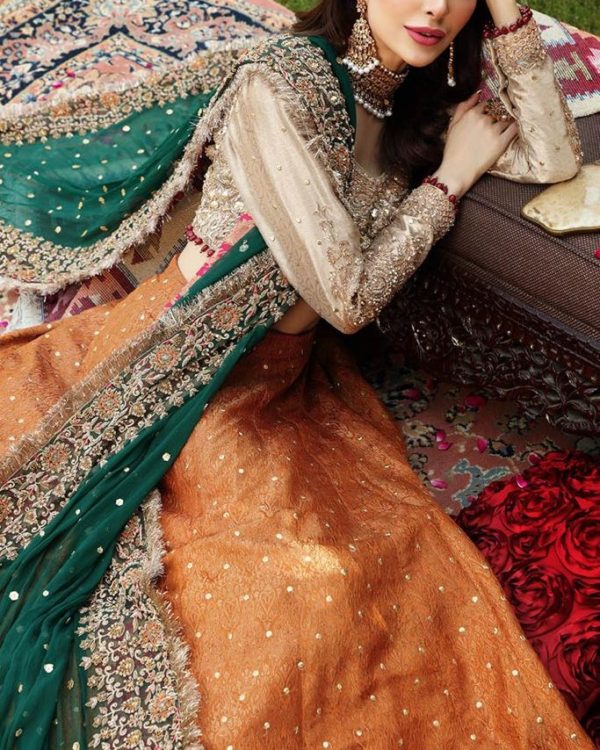 Blush Bridal Maxi – 2PC | Bridal Collection - Image 5