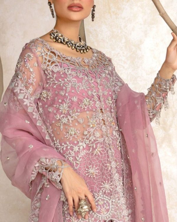 Organza Suit – 3PC | Luxe Formal Collection - Image 2