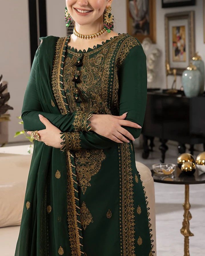Chiffon Suit – 3PC | Luxury Collection - Image 3