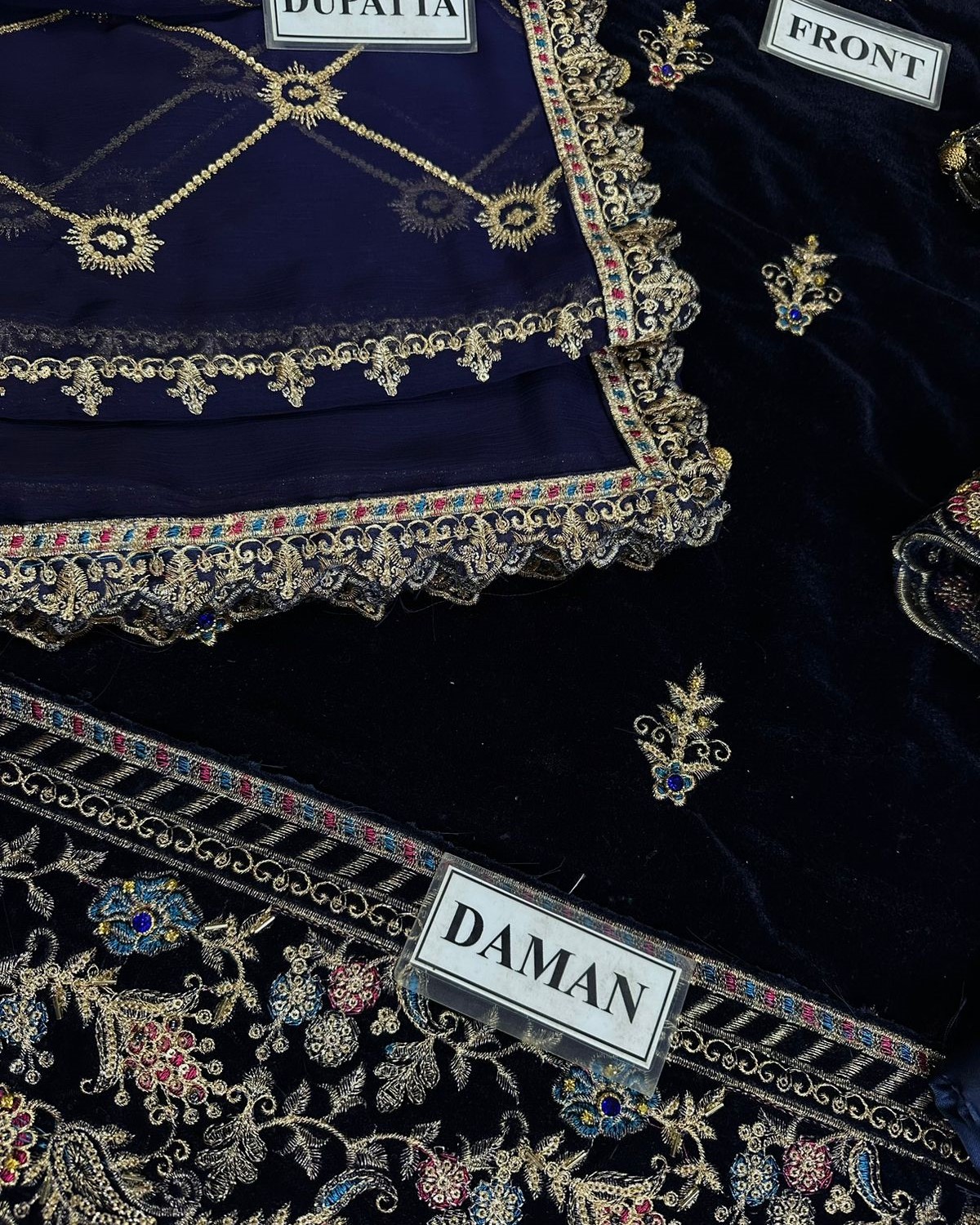 Velvet Suit – 3PC | Luxury Collection - Image 7