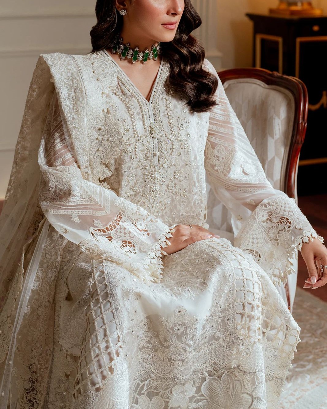 Organza Suit – 3PC | Premium Collection - Image 5