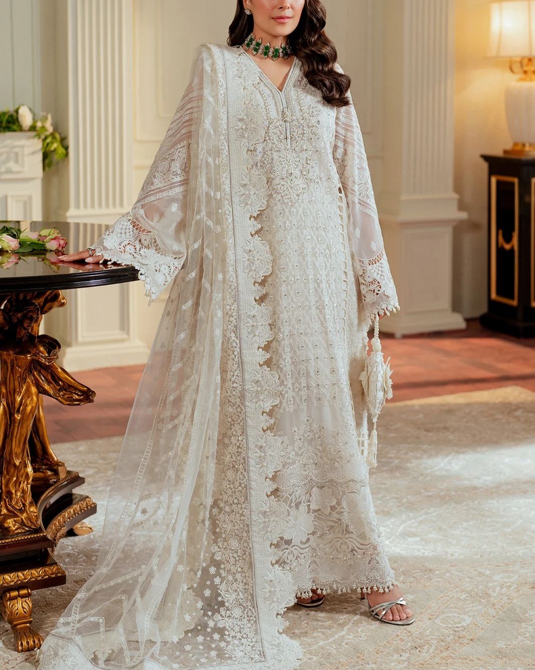 Organza Suit – 3PC | Premium Collection - Image 2