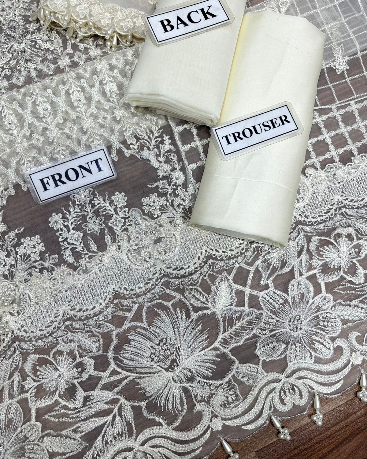 Organza Suit – 3PC | Premium Collection - Image 8