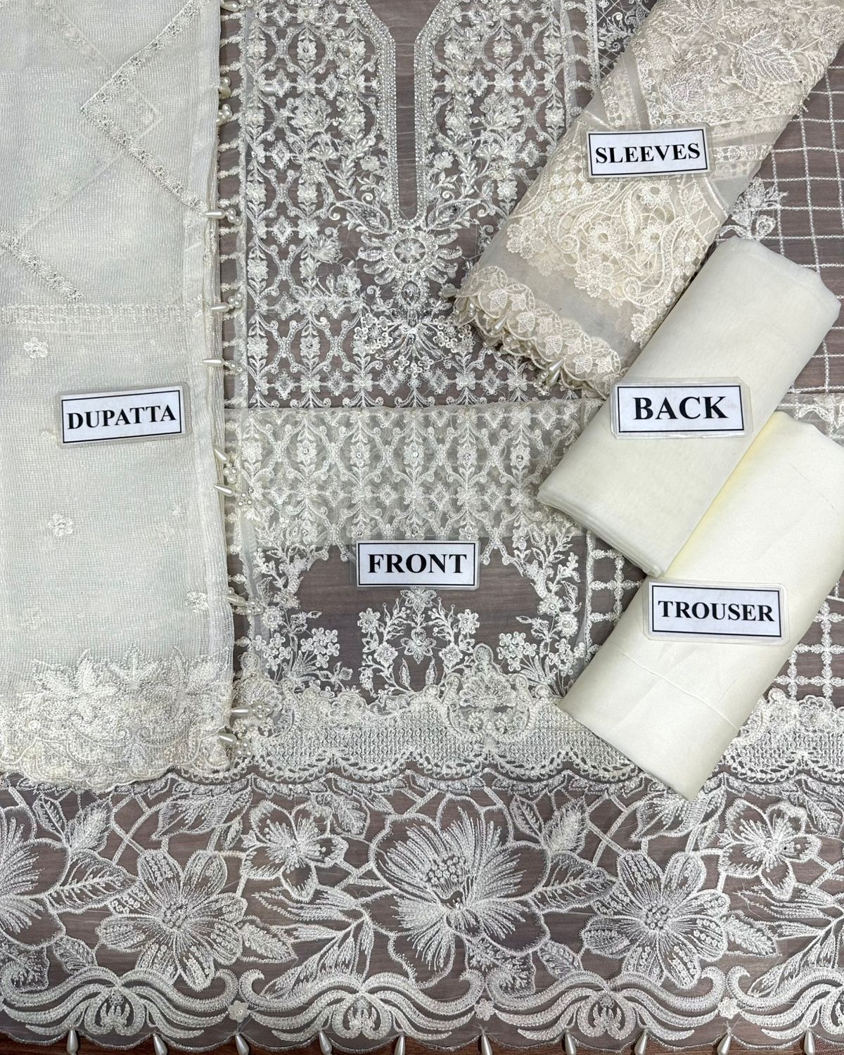 Organza Suit – 3PC | Premium Collection - Image 10