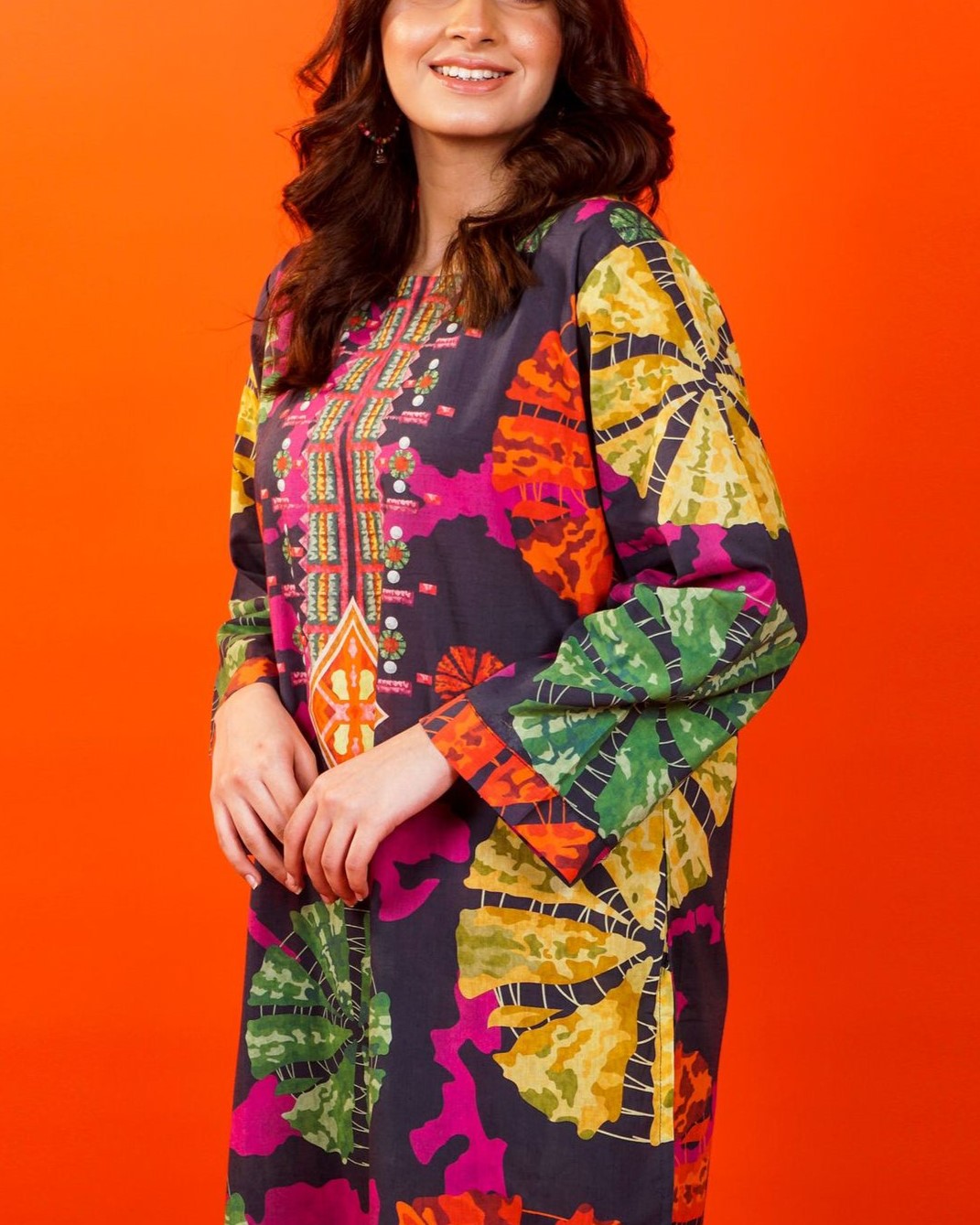 Swiss Lawn Digital Printed Suit - Image 3