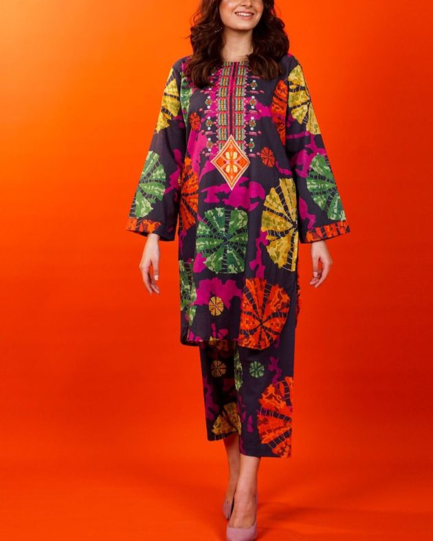 Swiss Lawn Digital Printed Suit