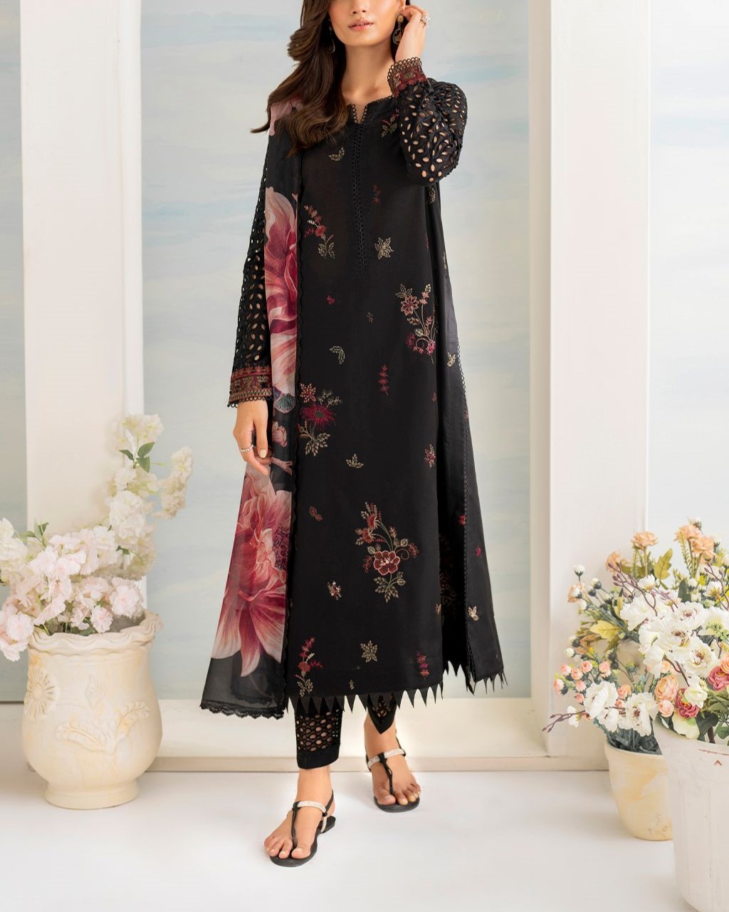 Lawn Embroidered Suit
