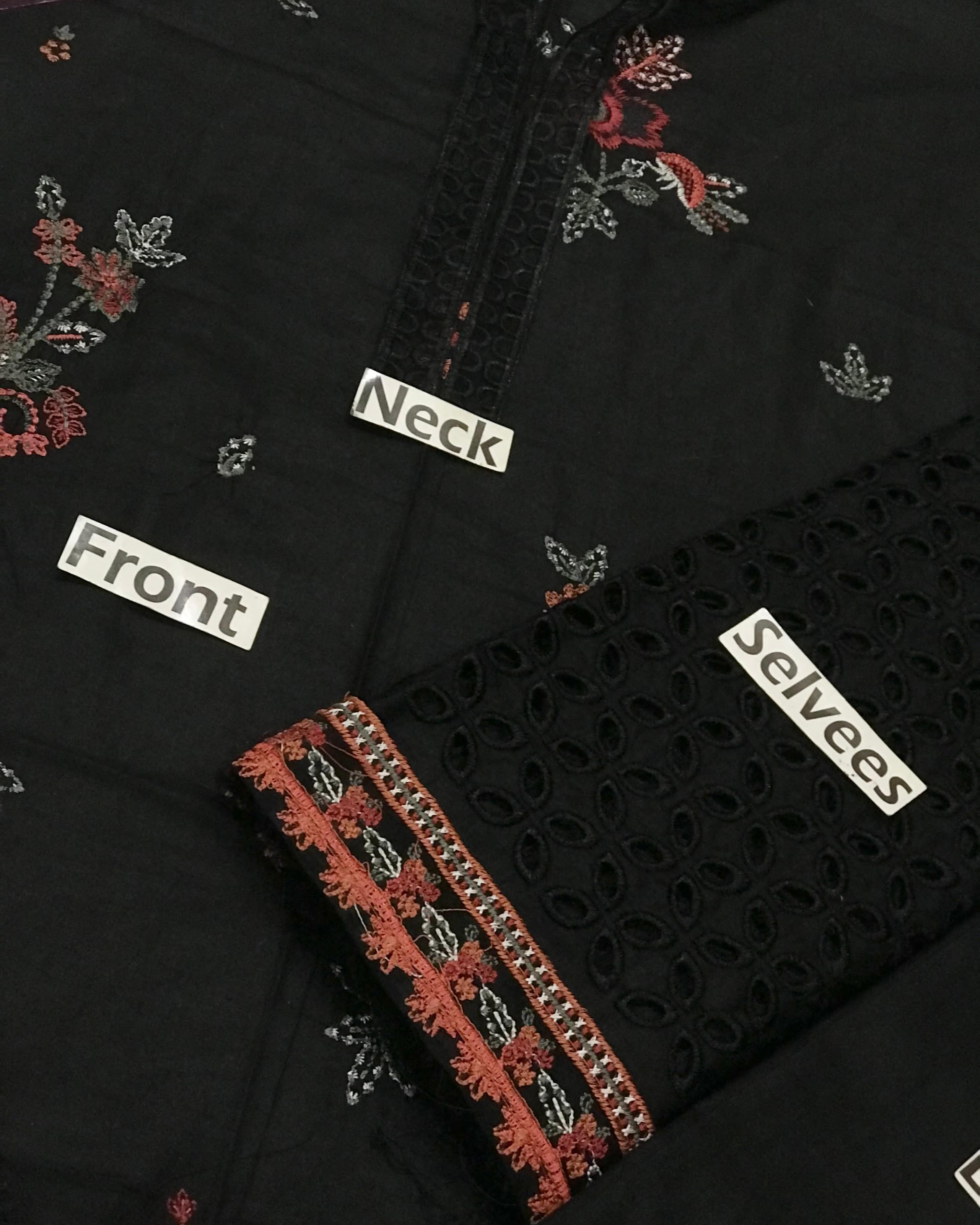 Lawn Embroidered Suit - Image 7