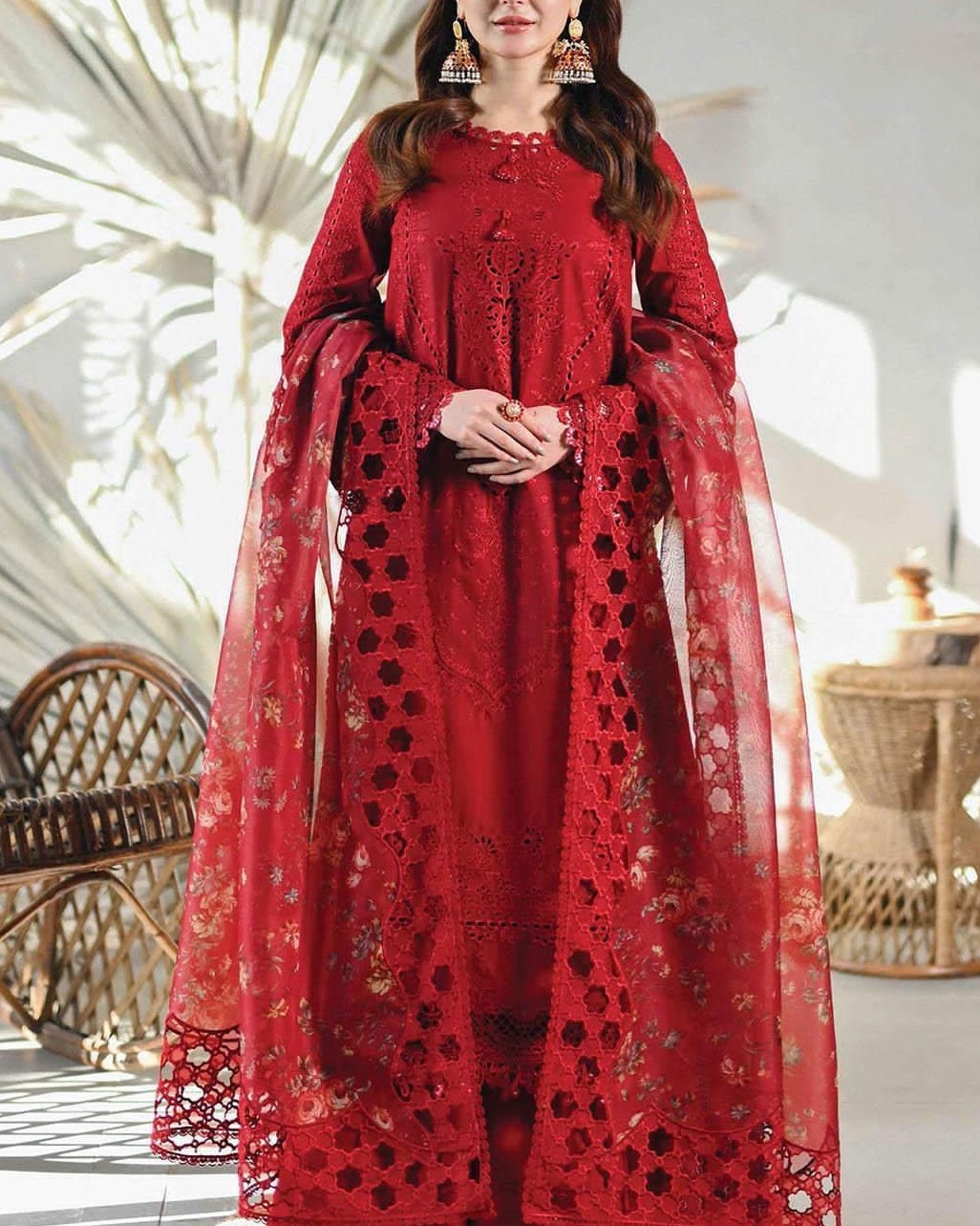 Cotton Chikankari Suit