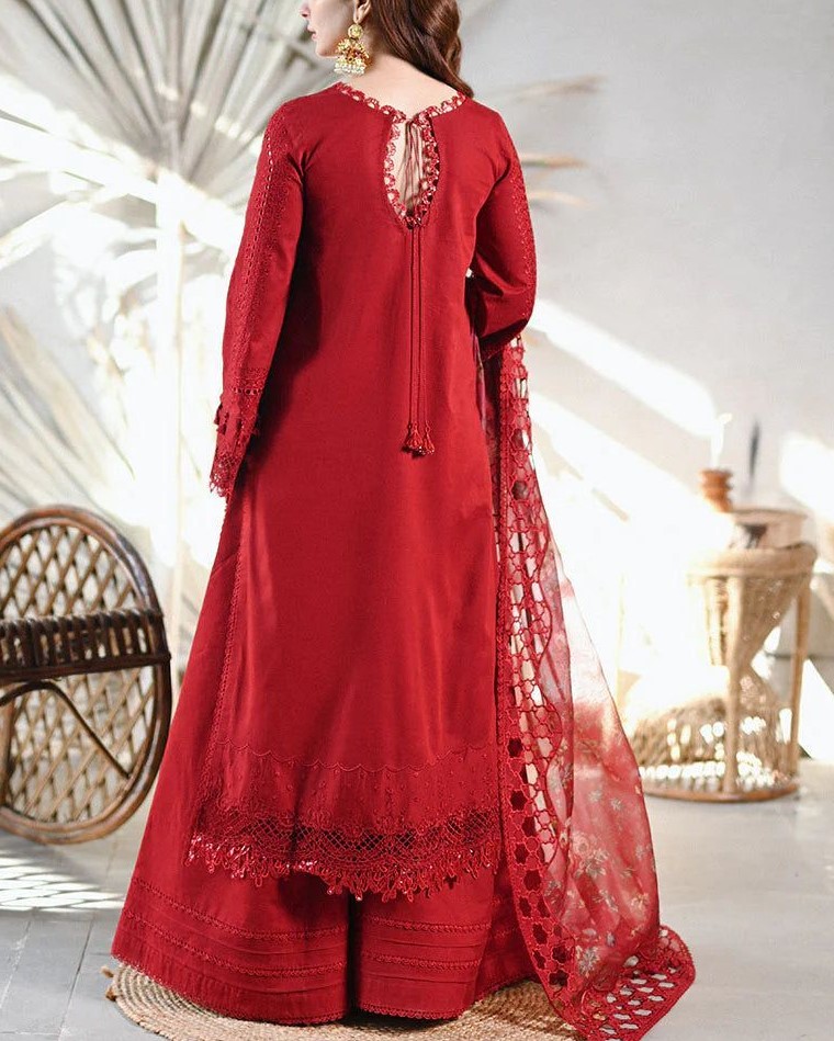 Cotton Chikankari Suit - Image 3