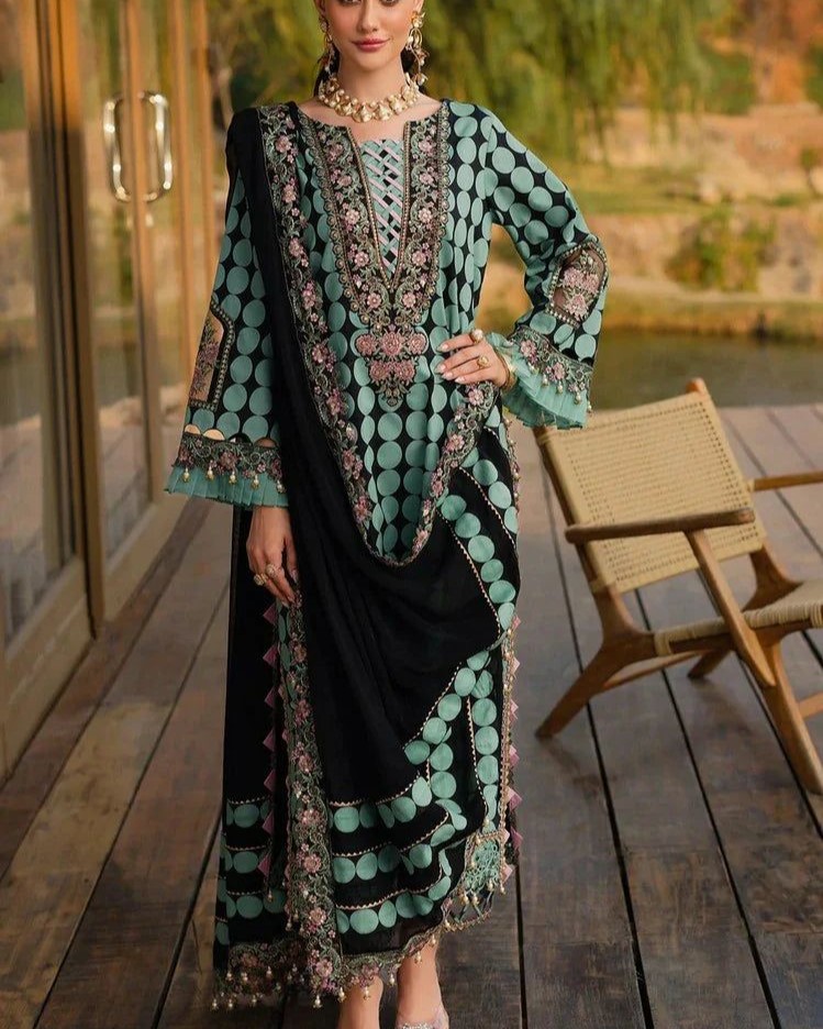 Lawn Embroidered Suit