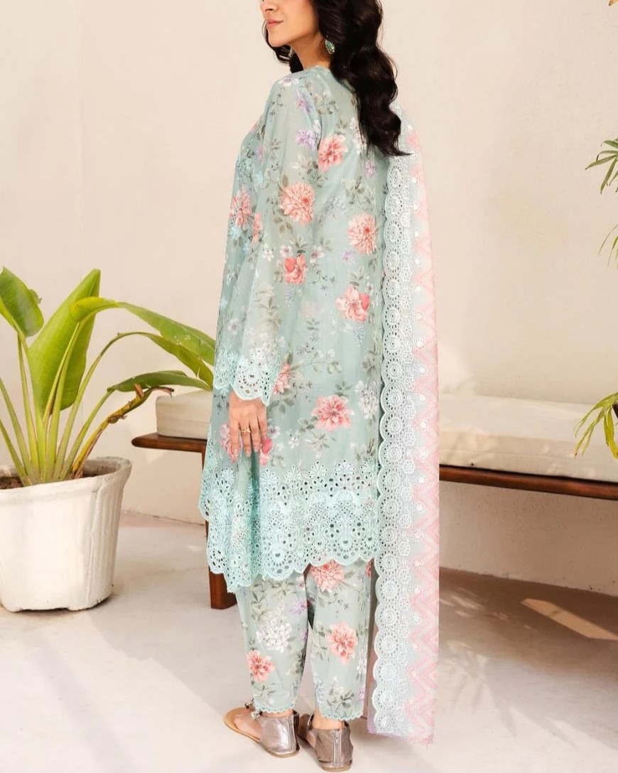 Unstitched Lawn Suit - Image 4