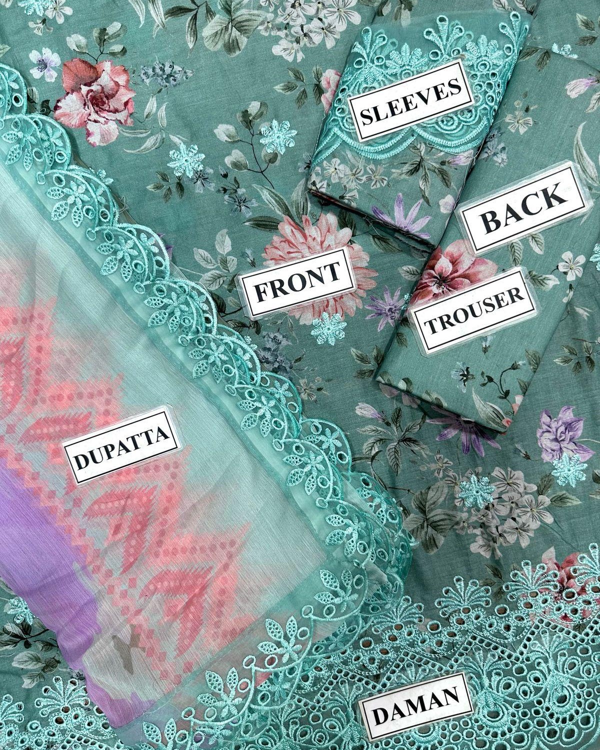 Unstitched Lawn Suit - Image 5