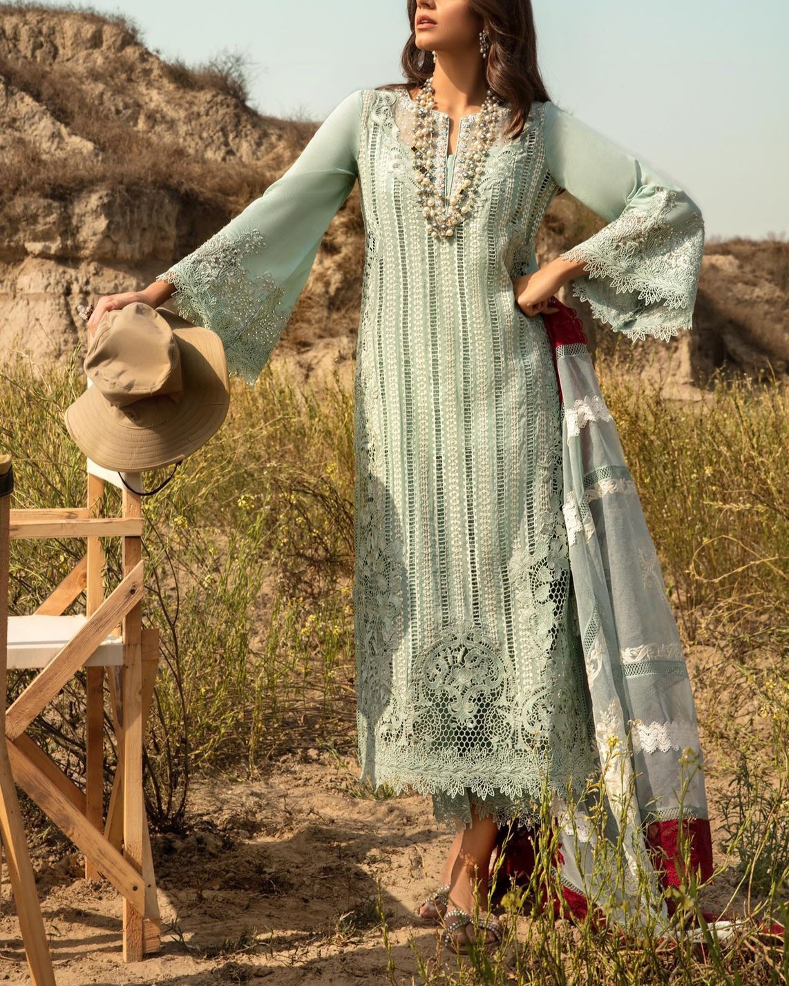 Cotton Chikankari Suit - Image 4