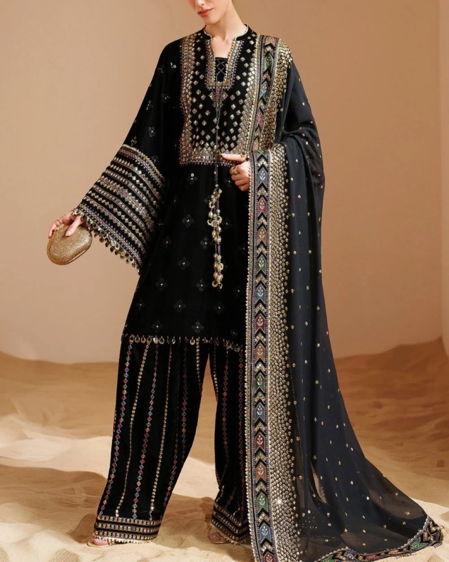 Cotton Lawn Embroidered Suit