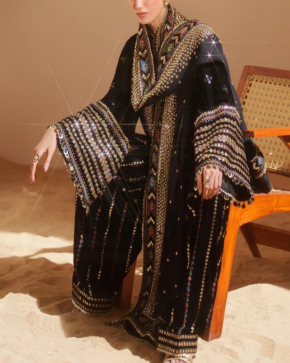 Cotton Lawn Embroidered Suit - Image 2
