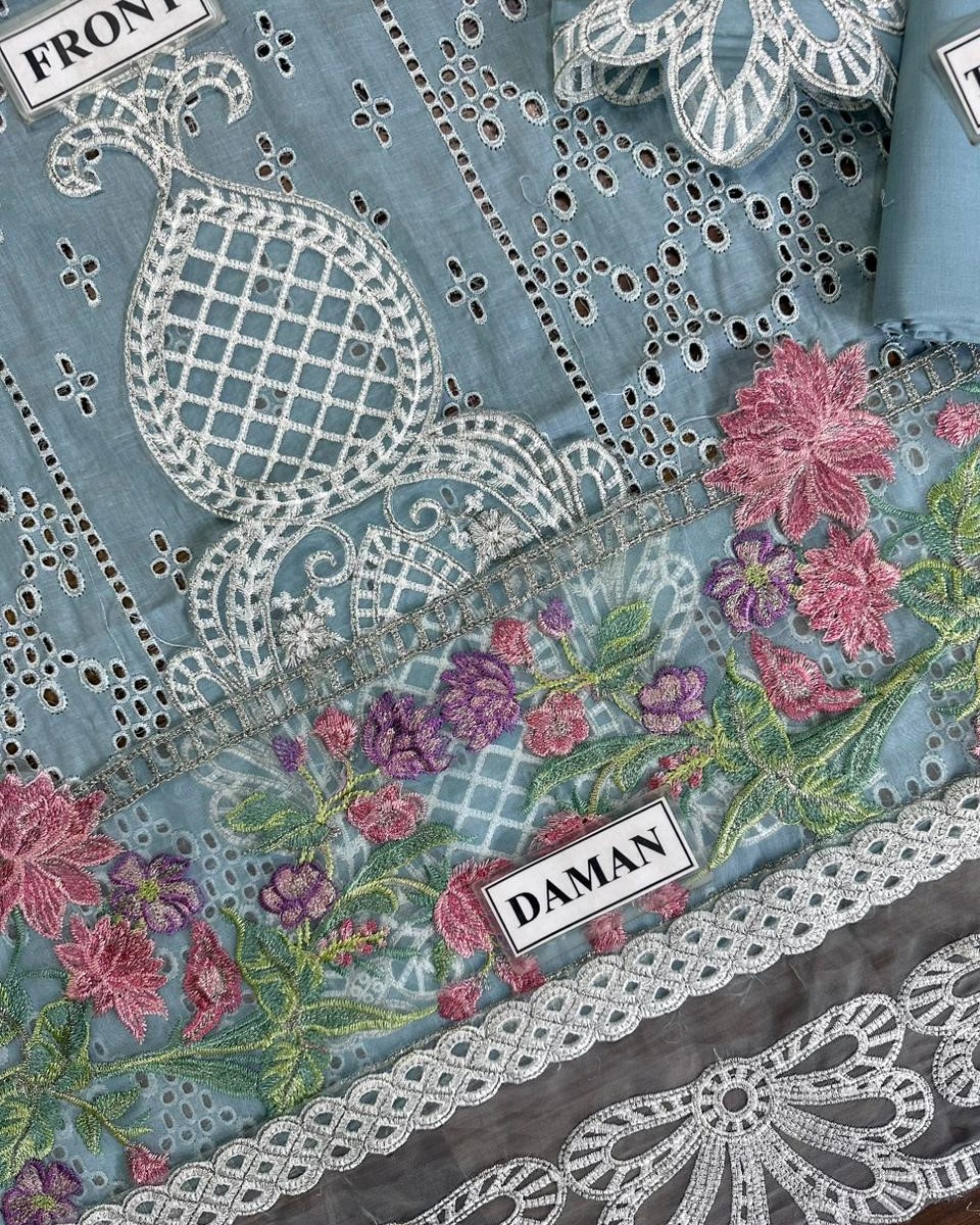 Lawn Chikankari Suit - Image 6