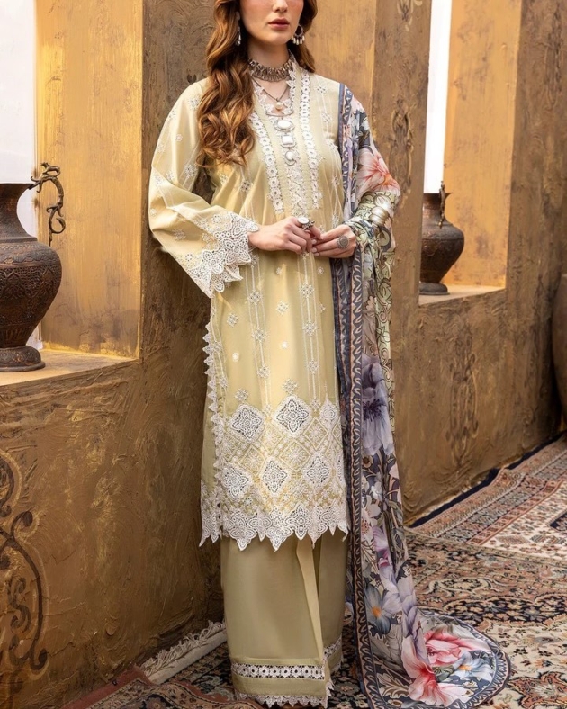 Lawn Chikankari Suit