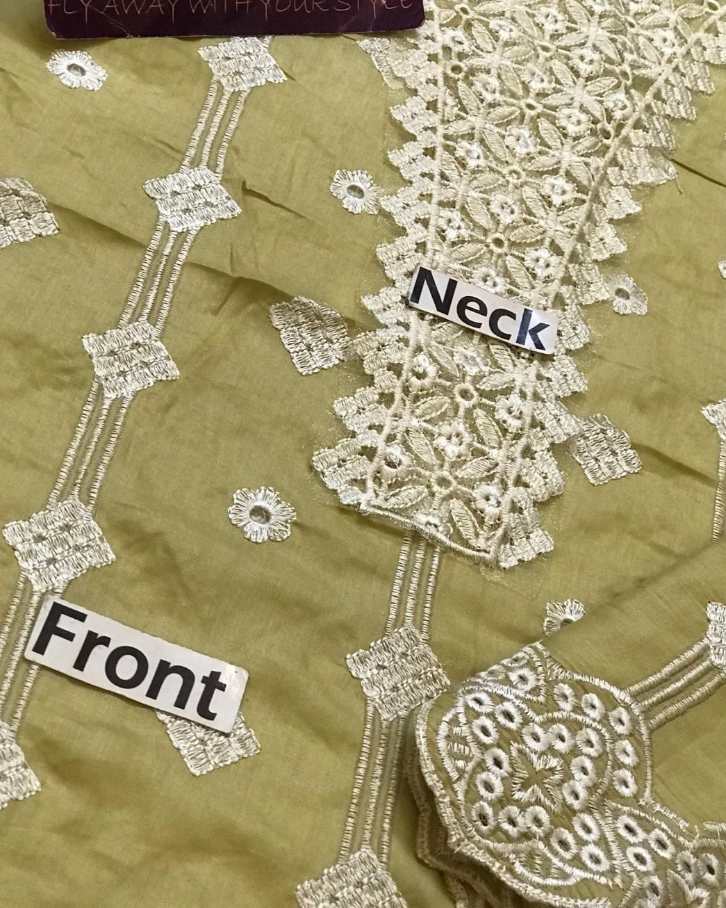 Lawn Chikankari Suit - Image 5