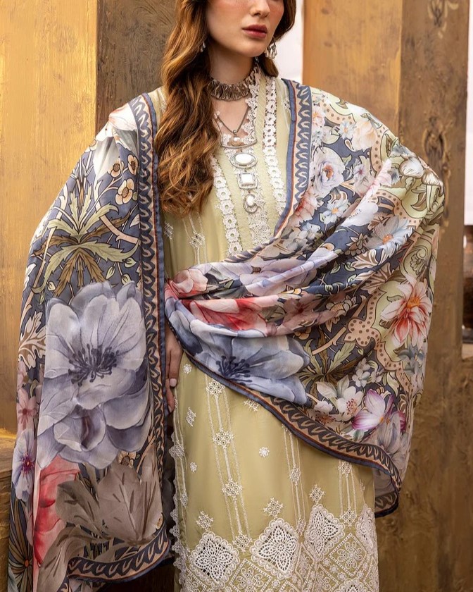 Lawn Chikankari Suit - Image 4