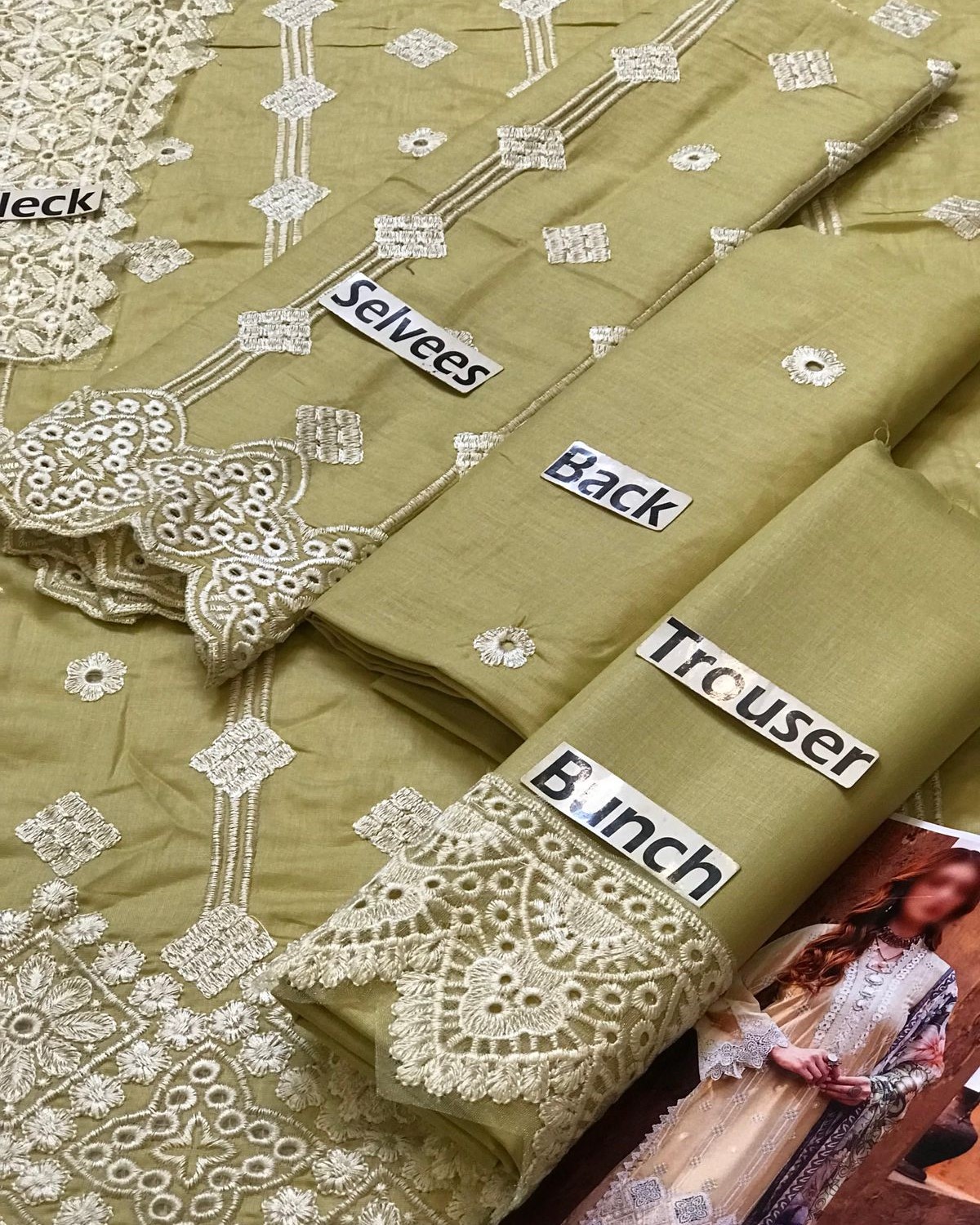 Lawn Chikankari Suit - Image 9