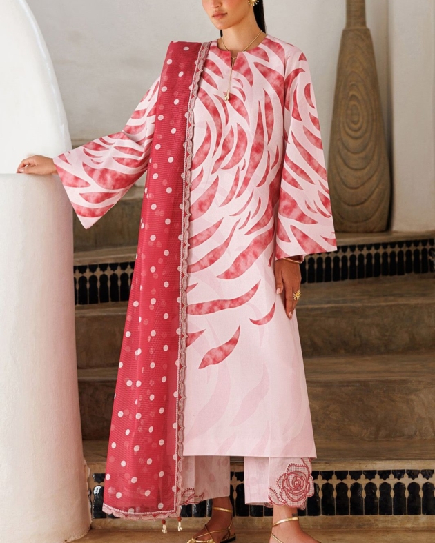 Swiss Lawn Printed Suit