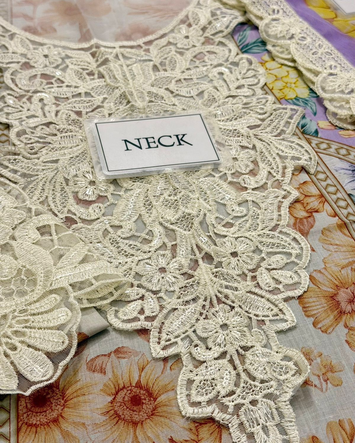 Printed Lawn Embroidered Suit - Image 5
