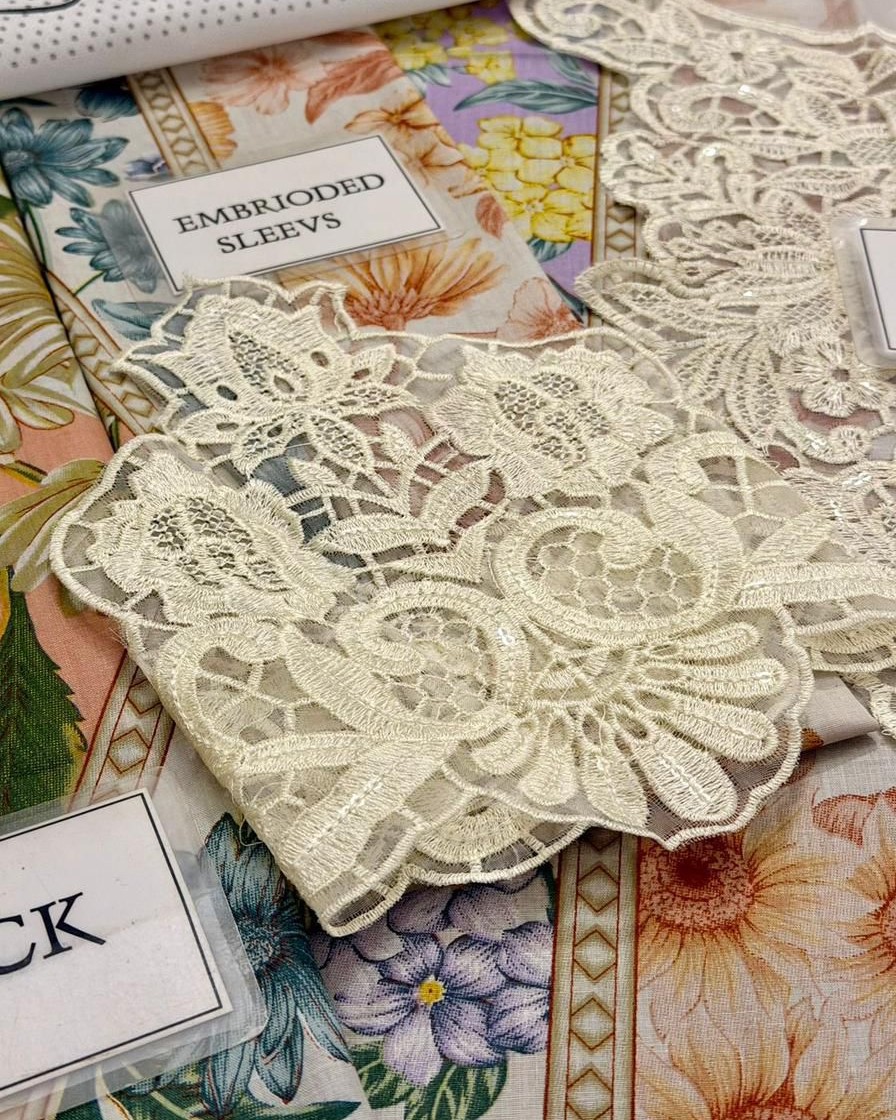 Printed Lawn Embroidered Suit - Image 7