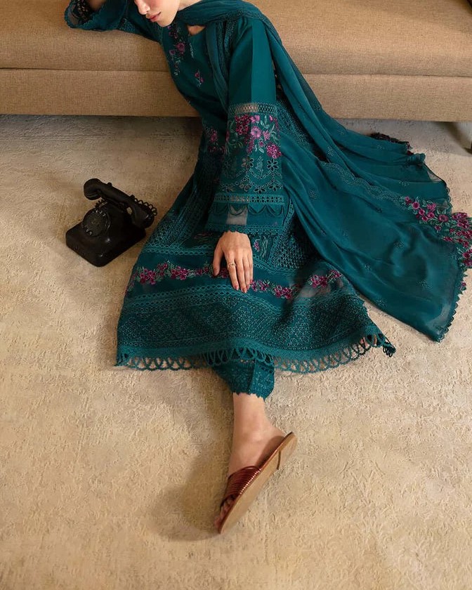 Lawn Chikankari Suit